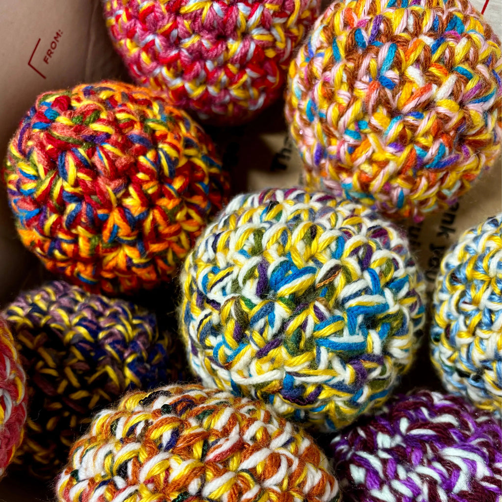 Upcycled Dryer Ball