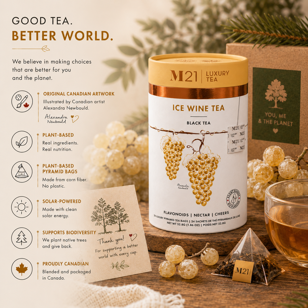 Ice Wine Luxury Black Tea - 24ct Canister