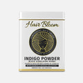 Hair Bloom Natural Jet Black Indigo Powder & Himalayan Herb Mix with Reusable Brush & Tray (12 Individual Sachets - 10gm each)