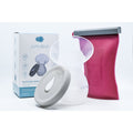 Junobie Milk & Snack Bag with Silicone Milk Collector