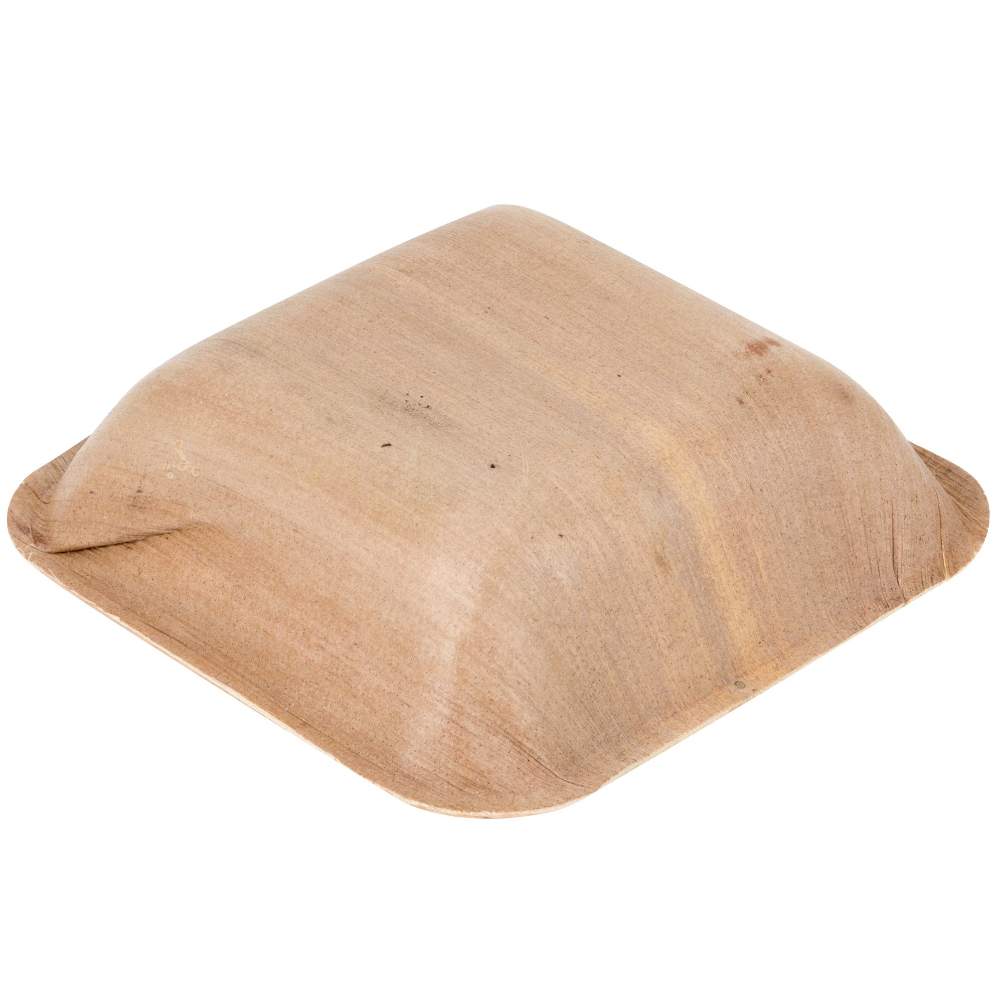 Palm Leaf Square Bowl 3.5" Inch - 3oz Mini