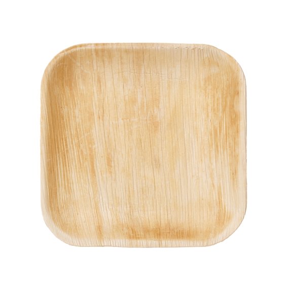 Palm Leaf Square Plates 5" Inch (Set of 200/100/50)