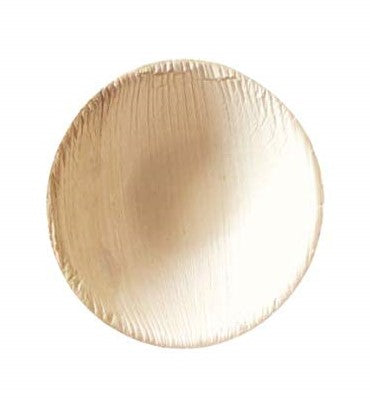 Palm Leaf Round Bowl 3.5" Inch - 2.5oz
