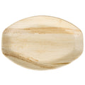 Palm Leaf Oval Platter Tray 15" x 10" Inch  (10/50/200 count)