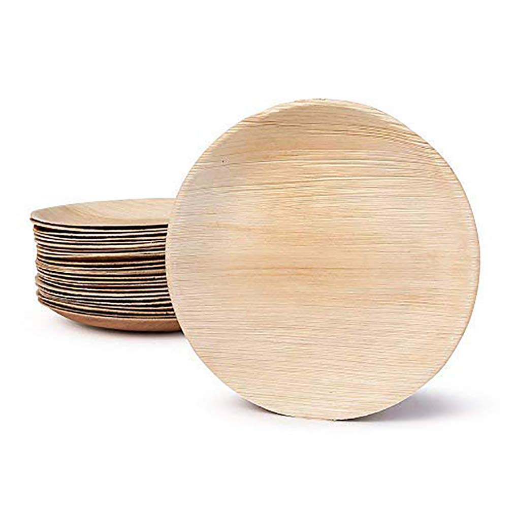 Palm Leaf Plates Round 10" Inch (Set of 25/50/100/200)