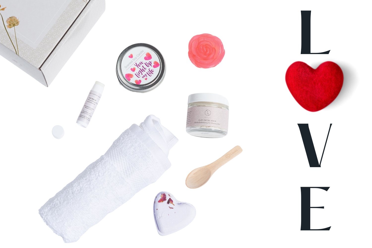 Natural Skincare Special LOVE Gift Box