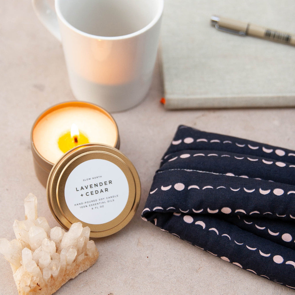 Lavender & Cedar Soy Wax Candle