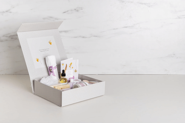 Natural Lavender Bath & Body Special Day Gift Basket
