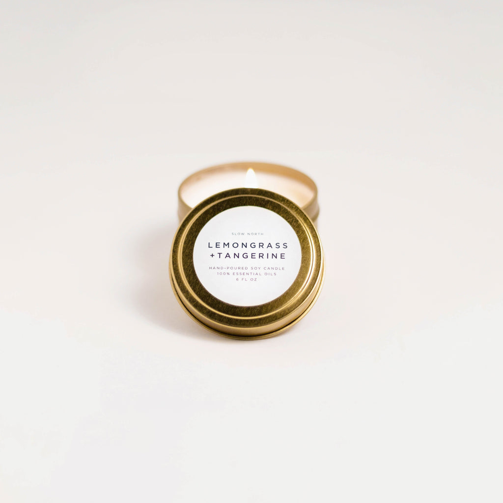 Lemongrass & Tangerine Soy Wax Candle