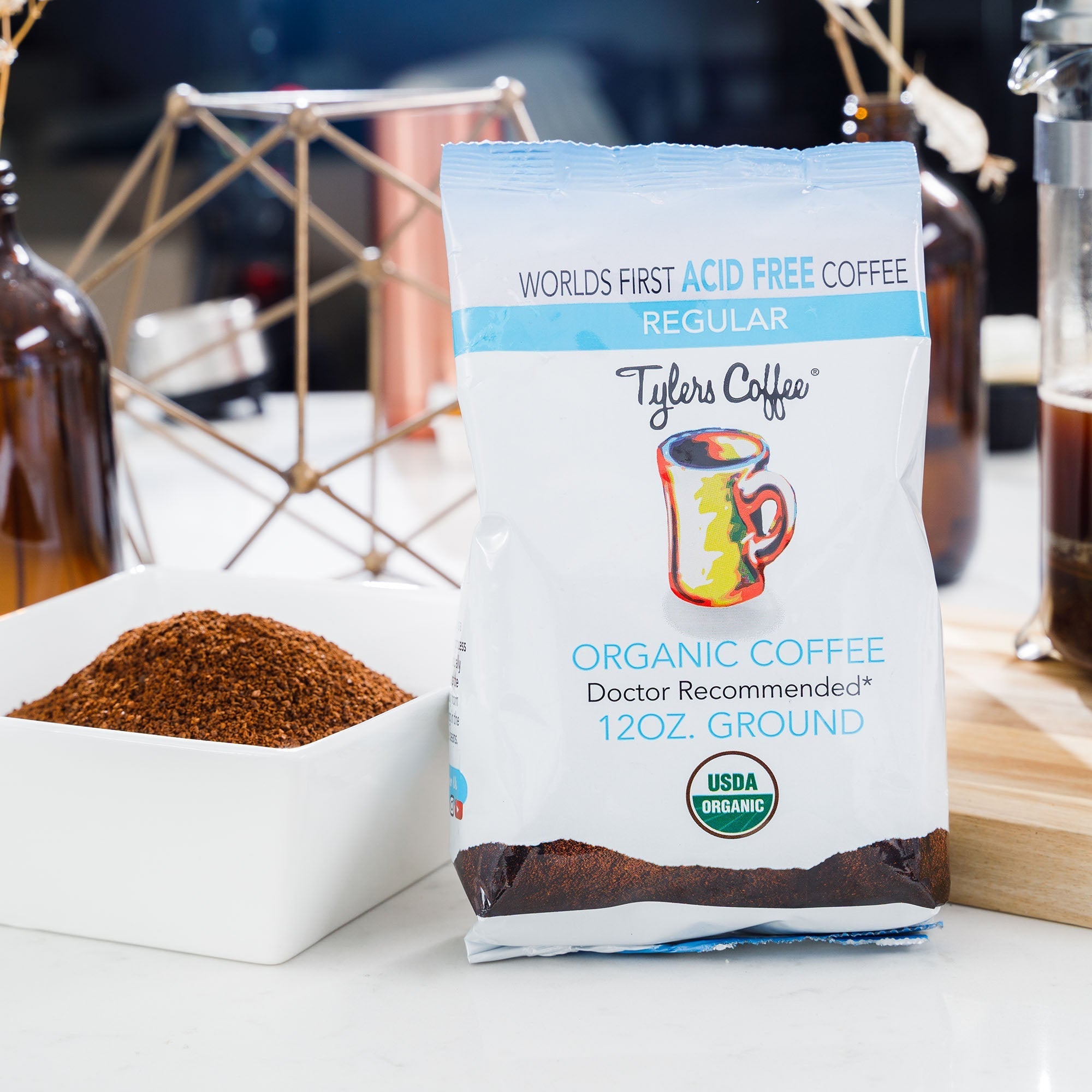 Ground Z-Roast Coffee - Regular (2 bags)