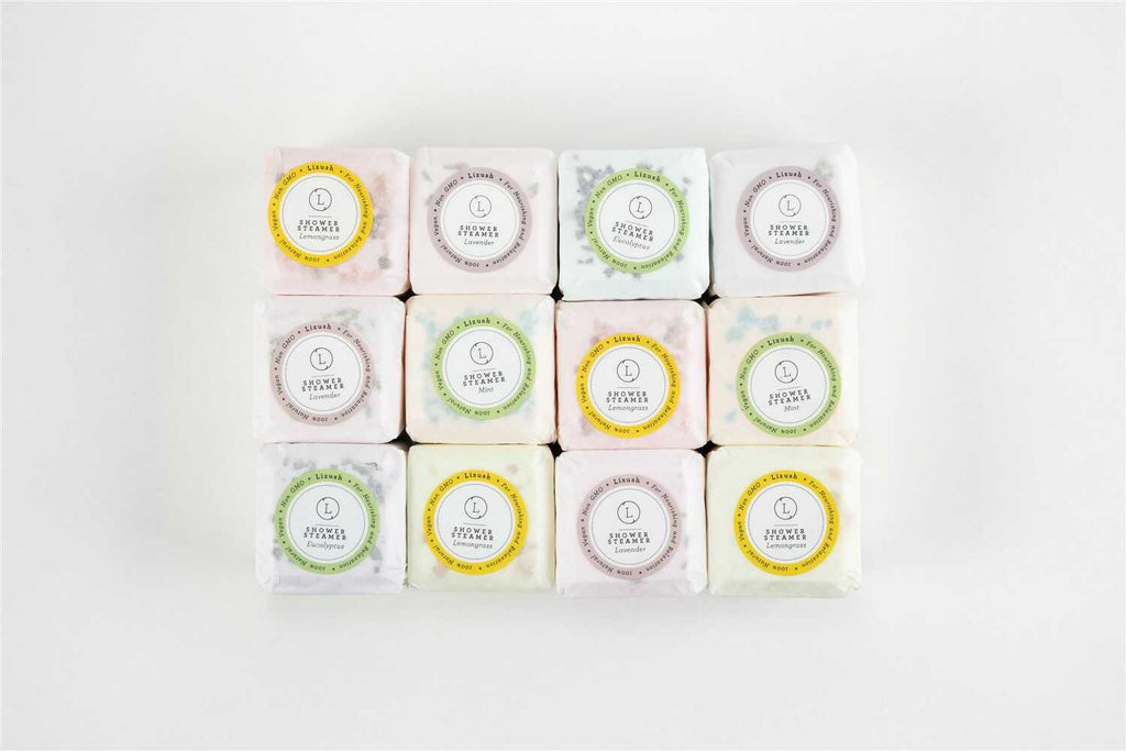 Relaxing Shower Steamers Gift Box (Set of 12)