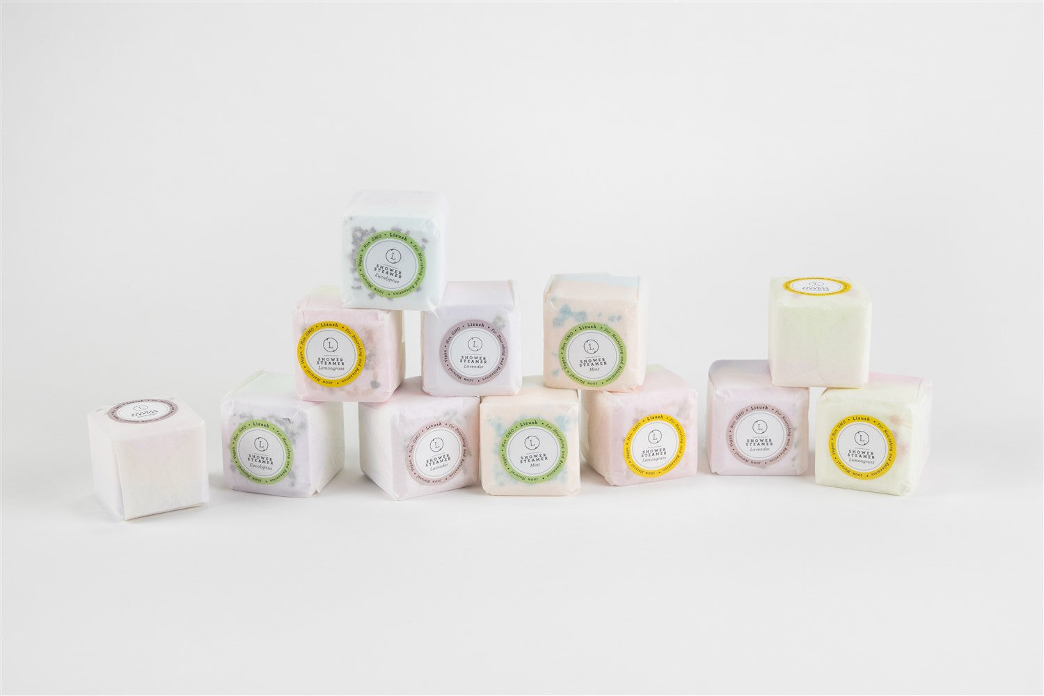 Natural Vegan Mix Scent Shower Steamers (100ct.)