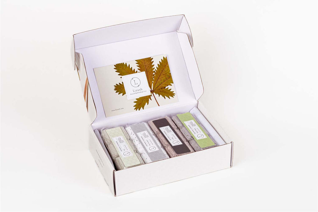 Earthy Shower Steamers Gift Box for Men & Women (Set of 12)