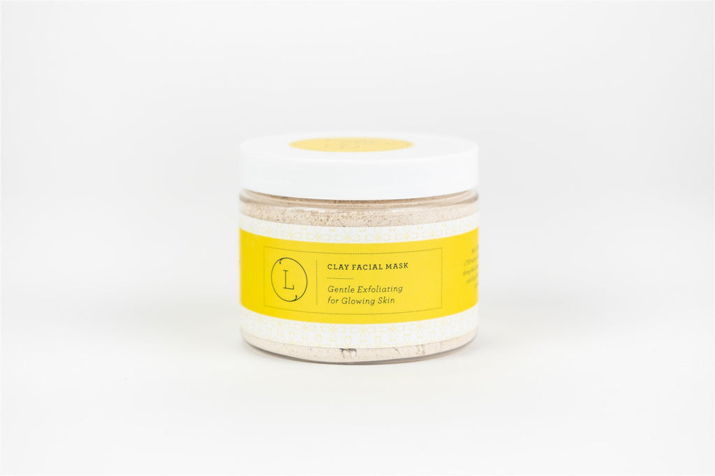 Natural Clay Facial Exfoliating Mask