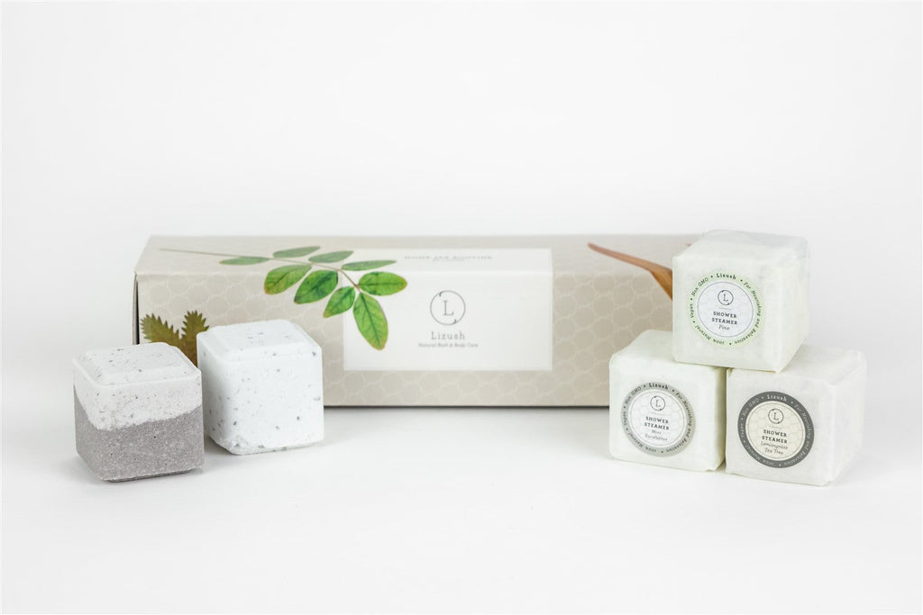 Refreshing Earthy Shower Steamers for Men & Women (Set of 5)