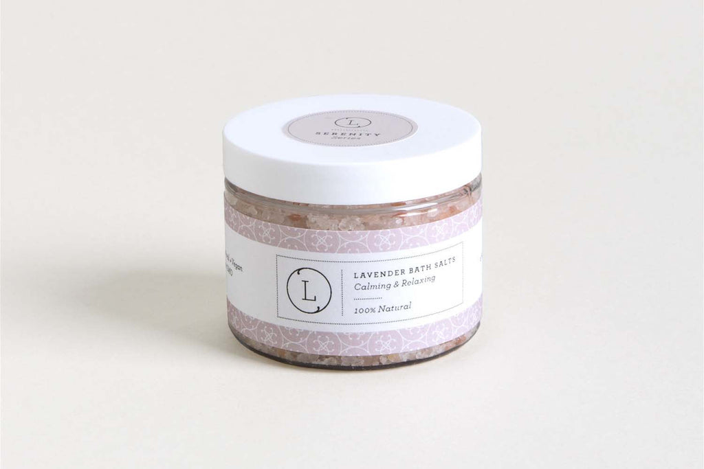 Natural Lavender Dead Sea Epsom & Himalayan Bath Salts with CBD (THC Free)