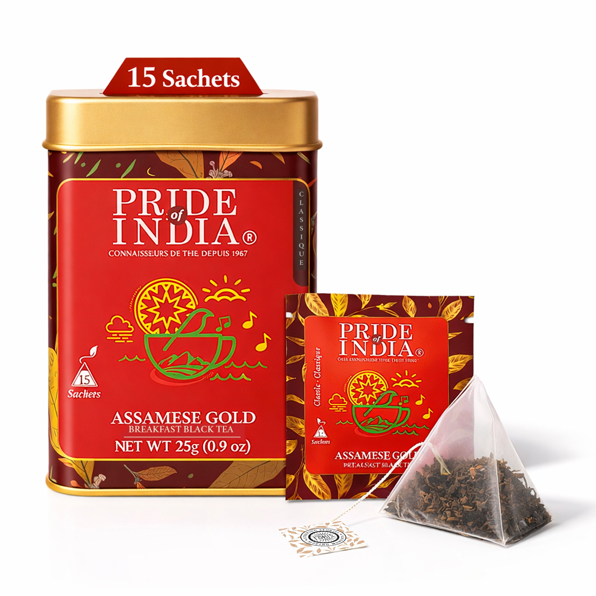 Black Tea Bags - Assamese Gold