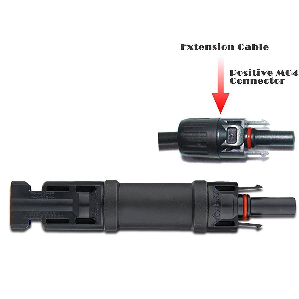 ACOPOWER 20A 4 Pair PV In-Line Diode Connector