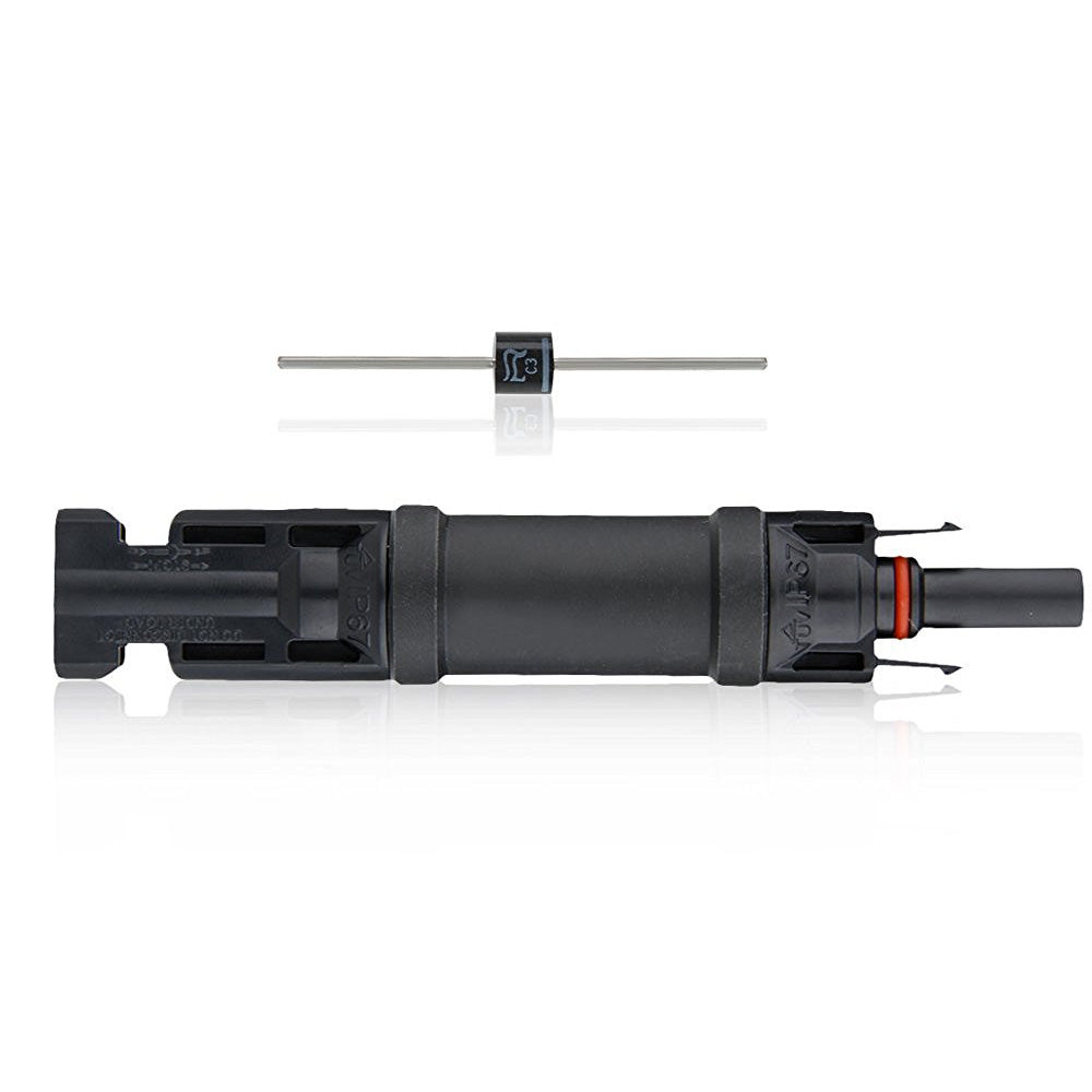 ACOPOWER 20A 4 Pair PV In-Line Diode Connector