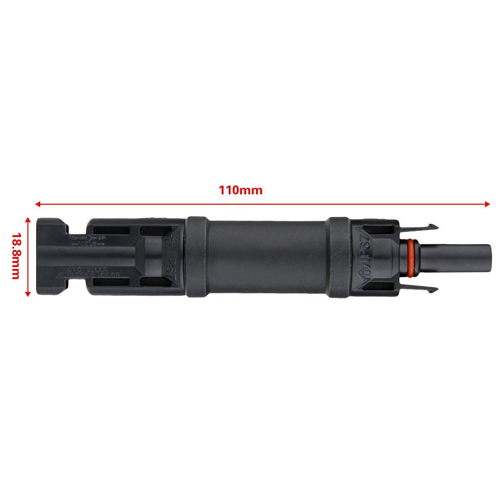 ACOPOWER 20A 4 Pair PV In-Line Diode Connector
