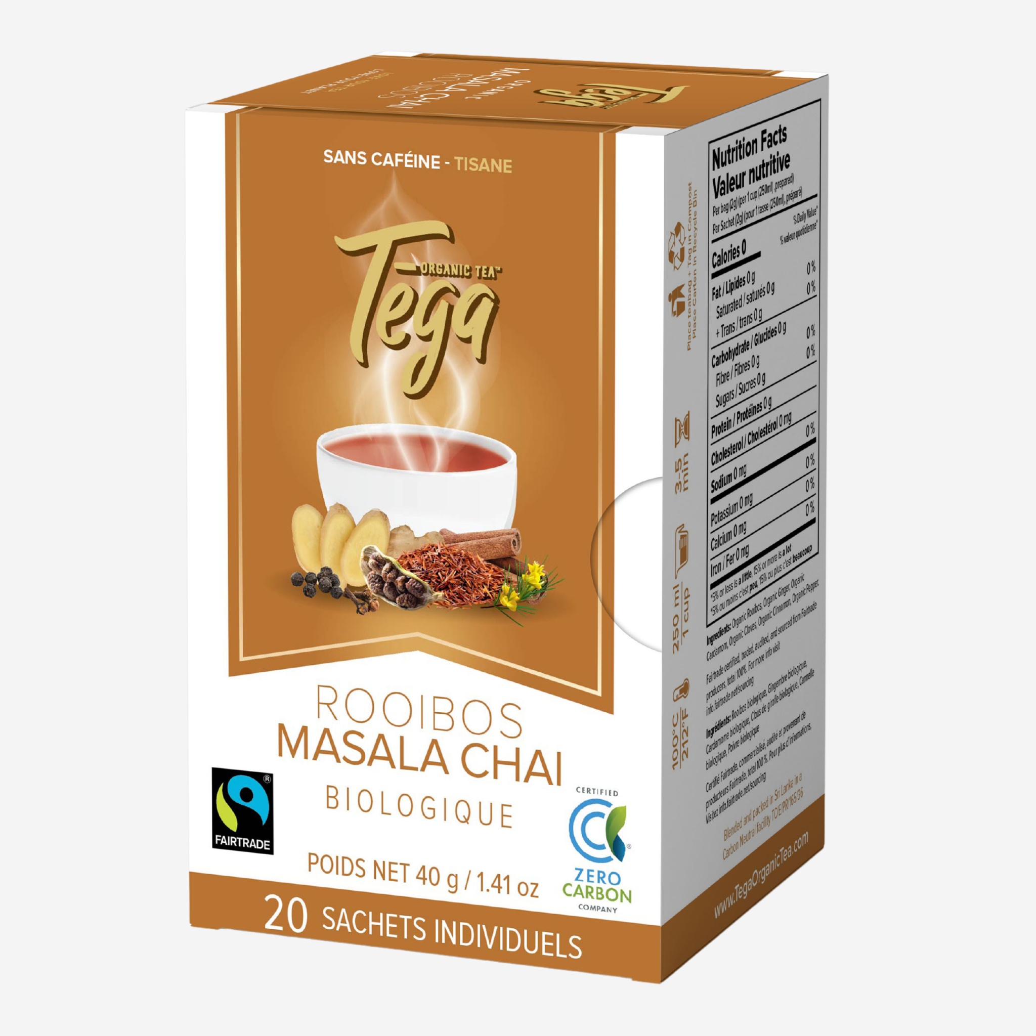Masala Chai Rooibos Organic Tea