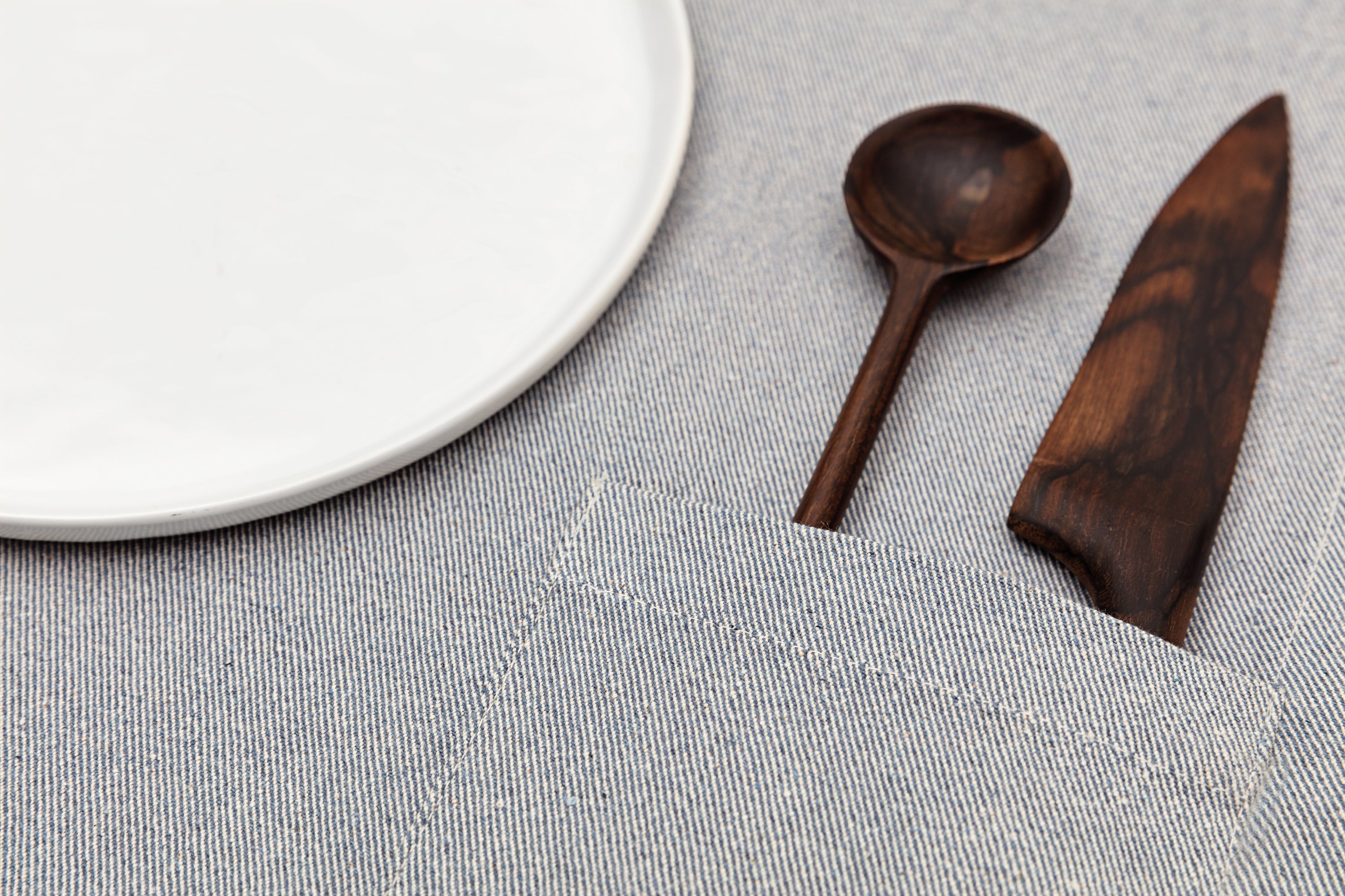 Denim Placemats with Pocket (Set of 4)