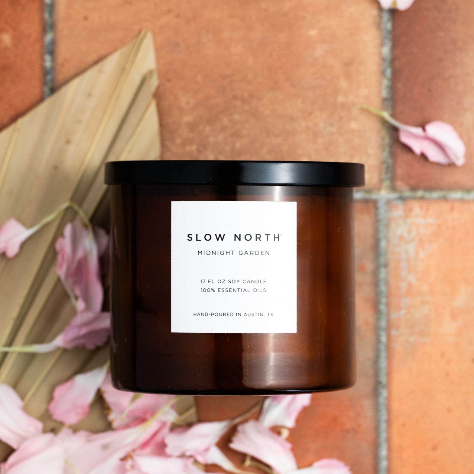 Midnight Garden Signature 3-Wick Candle (Lavender, Rosemary & Geranium)