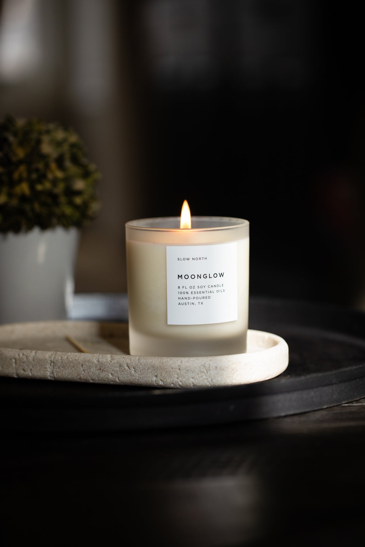Moonglow Signature Candle (Patchouli, Cinnamon & Black Pepper)