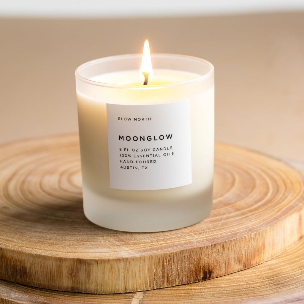 Moonglow Signature Candle (Patchouli, Cinnamon & Black Pepper)
