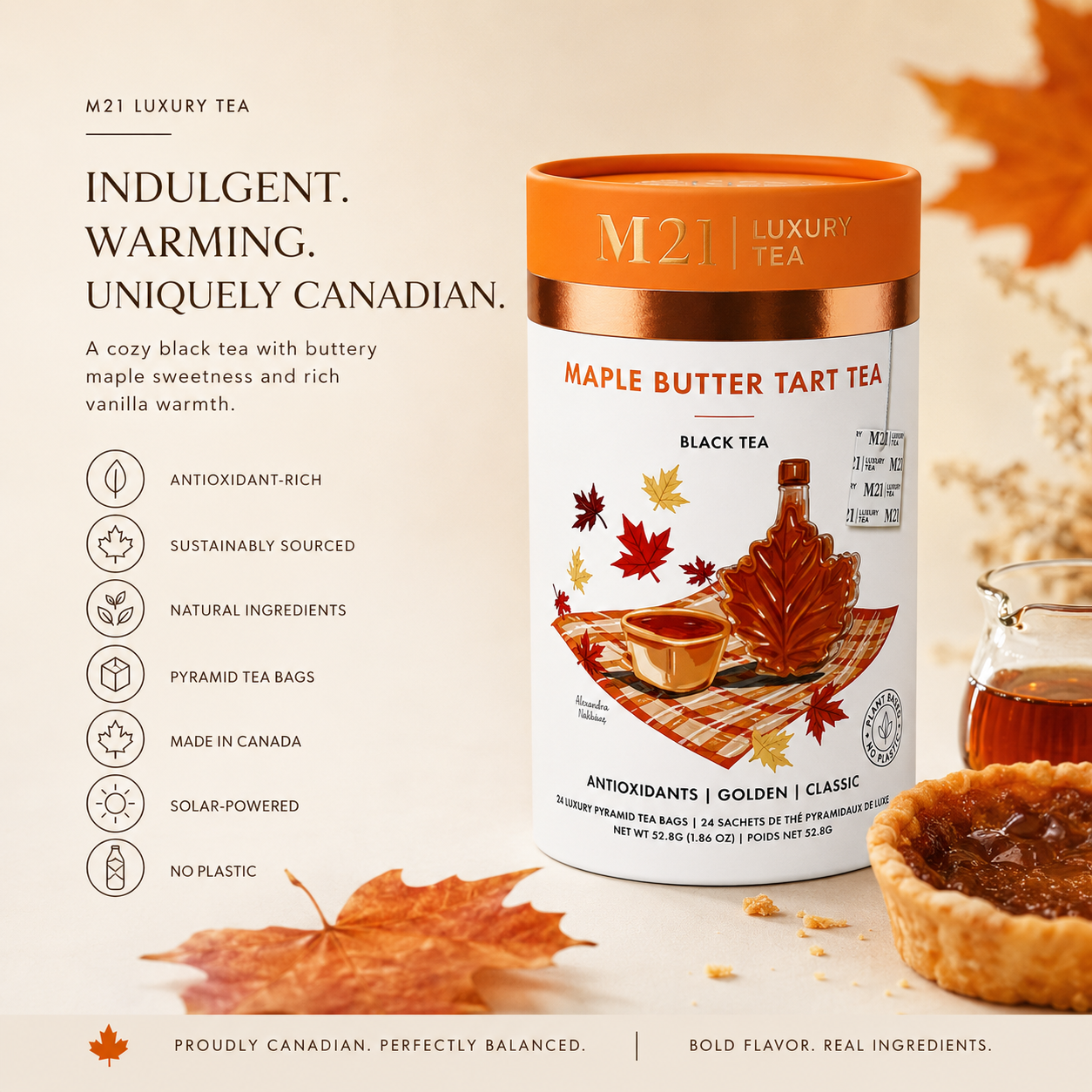 Maple Butter Tart Luxury Tea