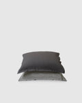 Marcel Linen Pillowcases (Pair) - Storm Stripe