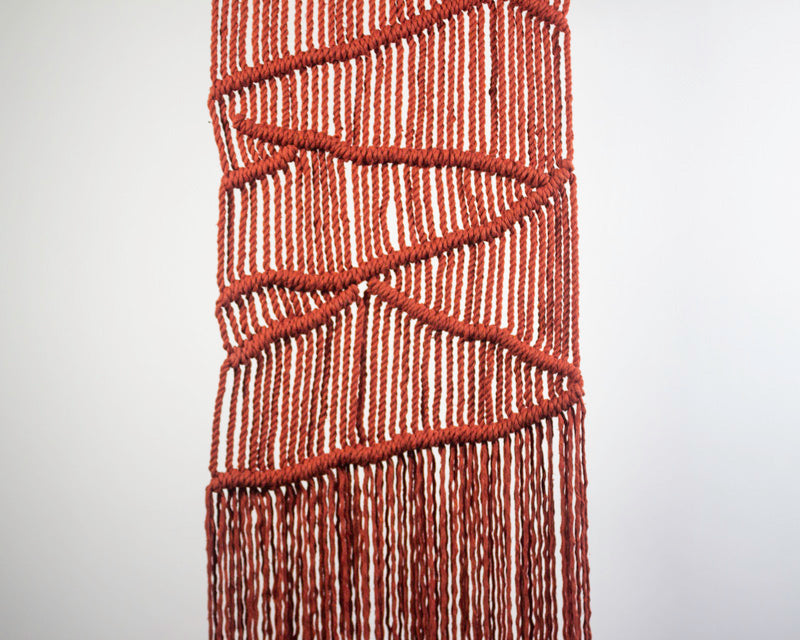 Masaya Macrame Wall Hang | Tile Red