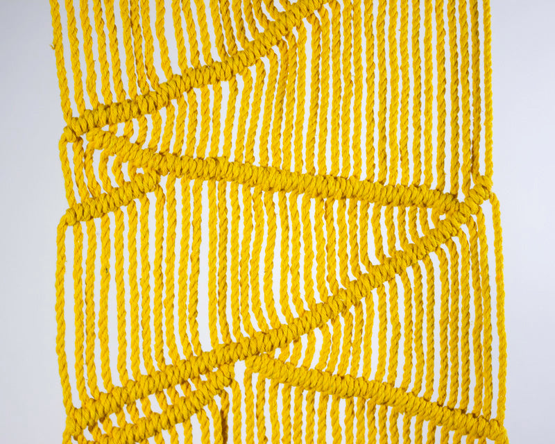 Masaya Macrame Wall Hang | Yellow