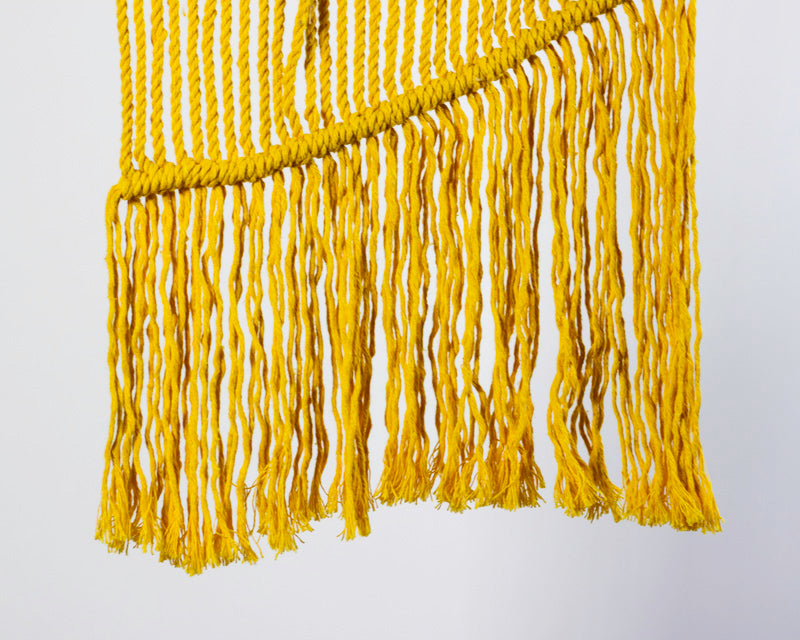 Masaya Macrame Wall Hang | Yellow