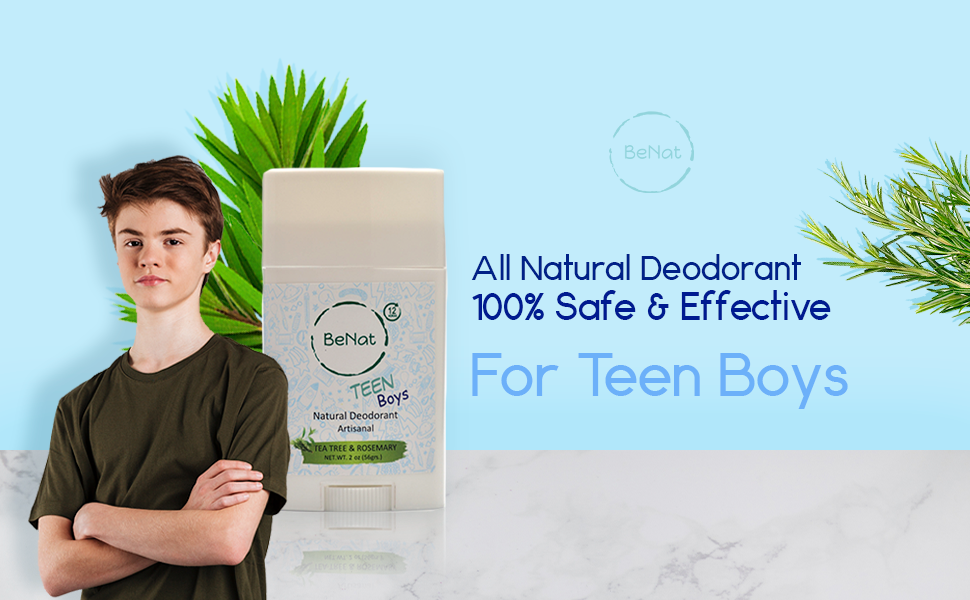 All-Natural Deodorant for Children & Teens