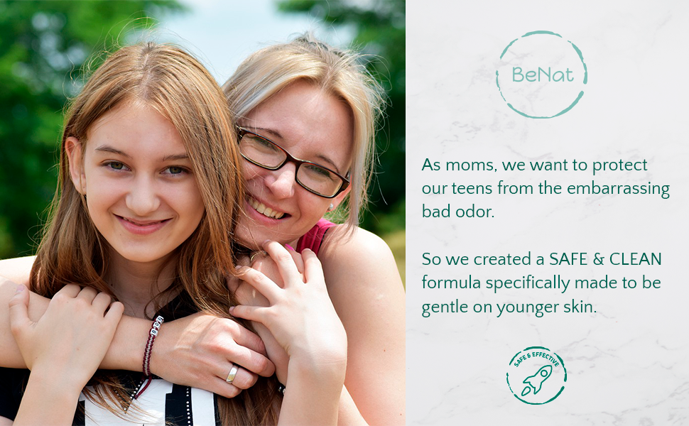 All-Natural Deodorant for Children & Teens