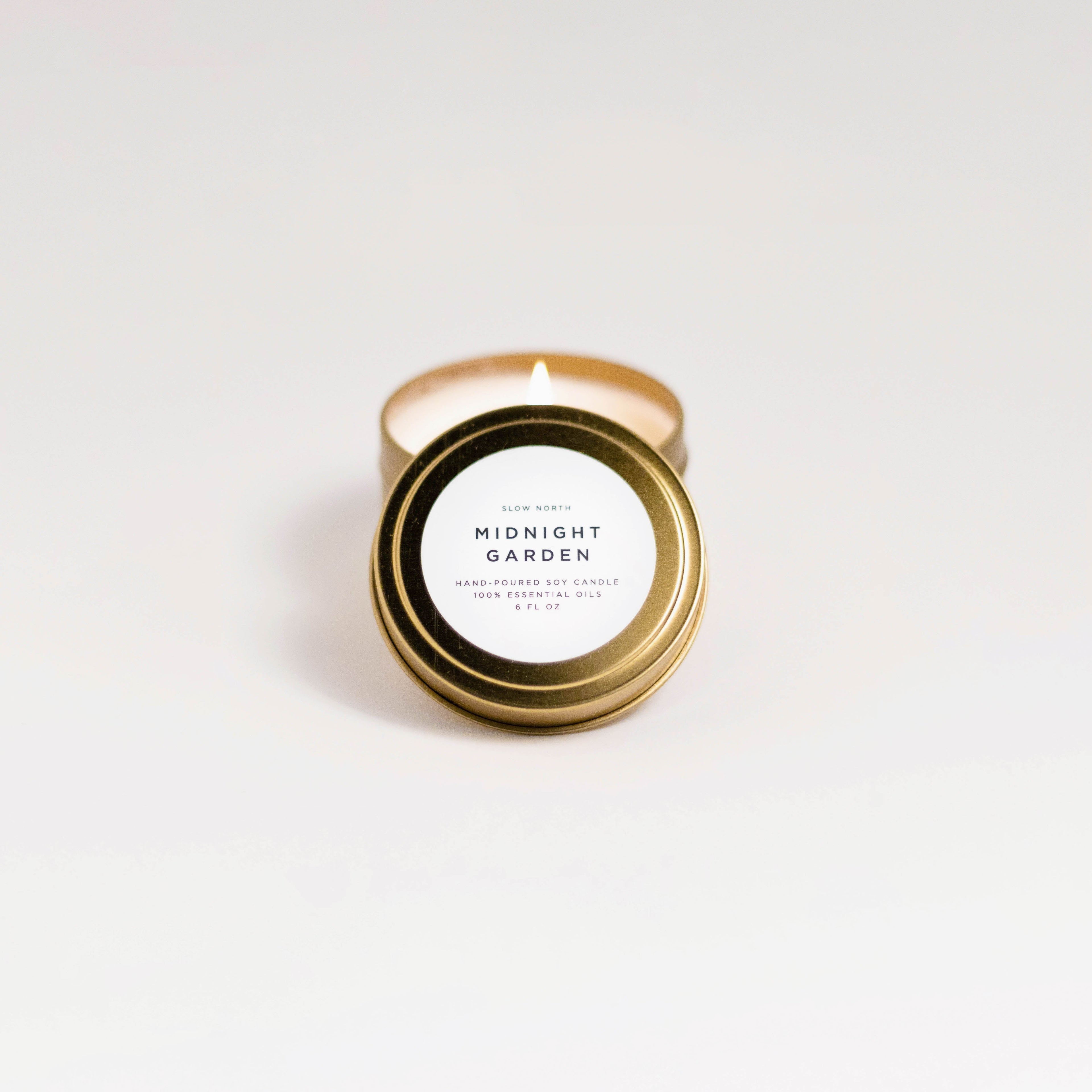 Lavender, Rosemary & Geranium Soy Candle - Midnight Garden
