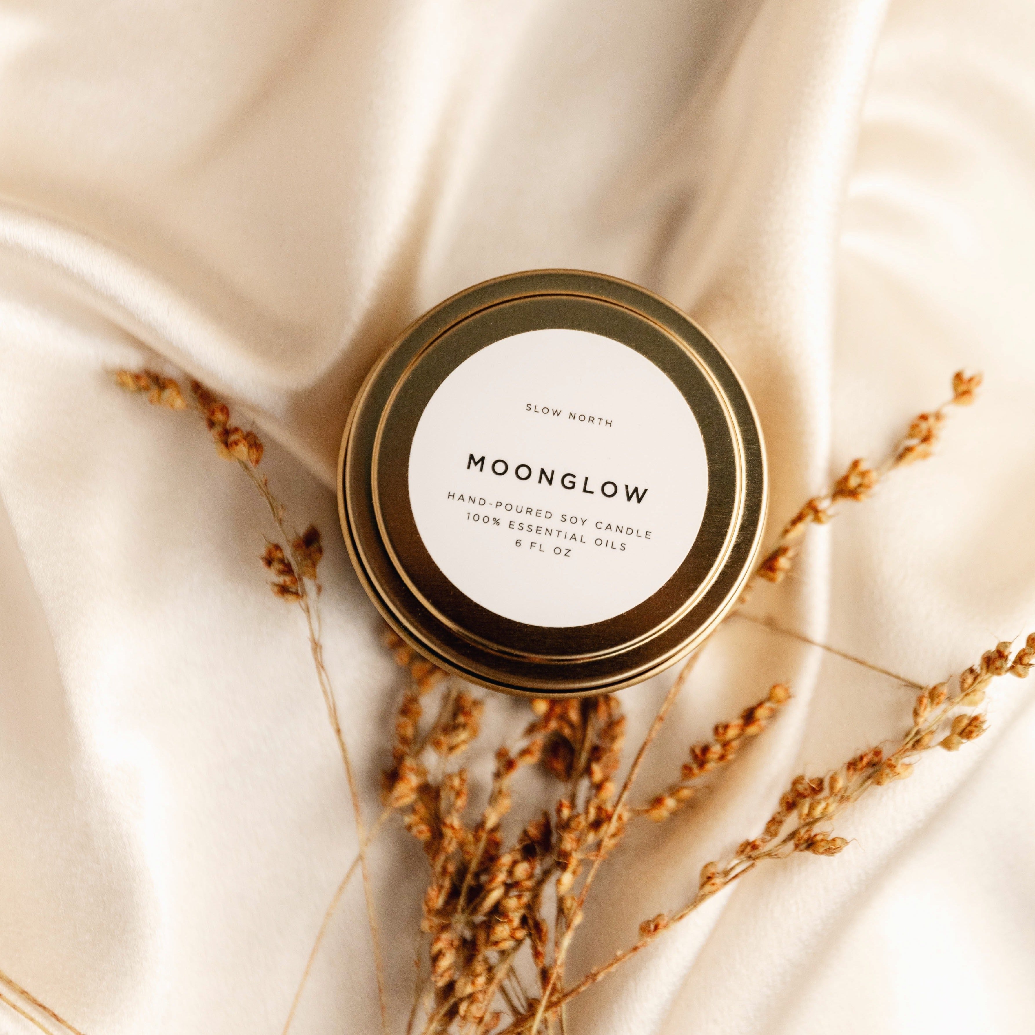 Moonglow Soy Wax Candle - Patchouli, Cinnamon & Black Pepper