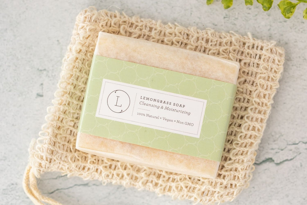 Lemongrass Natural Soap Bars (2-Pack)