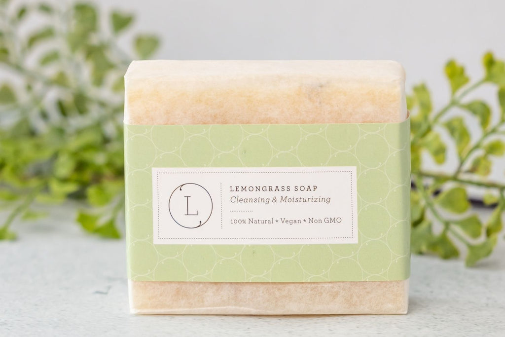 Lemongrass Natural Soap Bars (2-Pack)