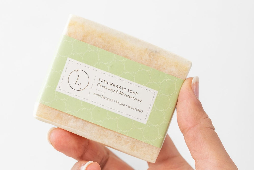 Lemongrass Natural Soap Bars (2-Pack)