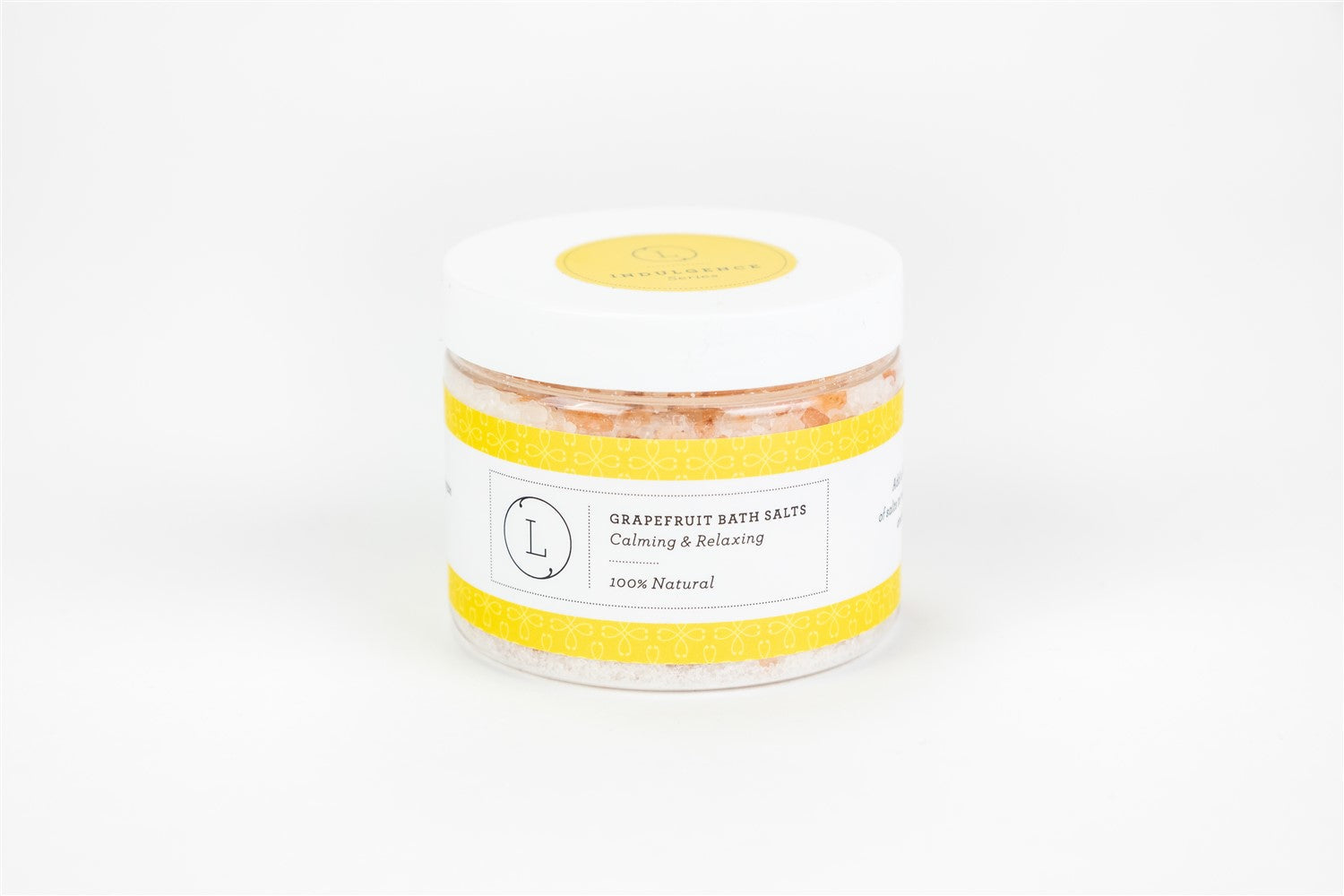 Natural Dead Sea Epsom and Himalayan Bath Salts - Grapefruit