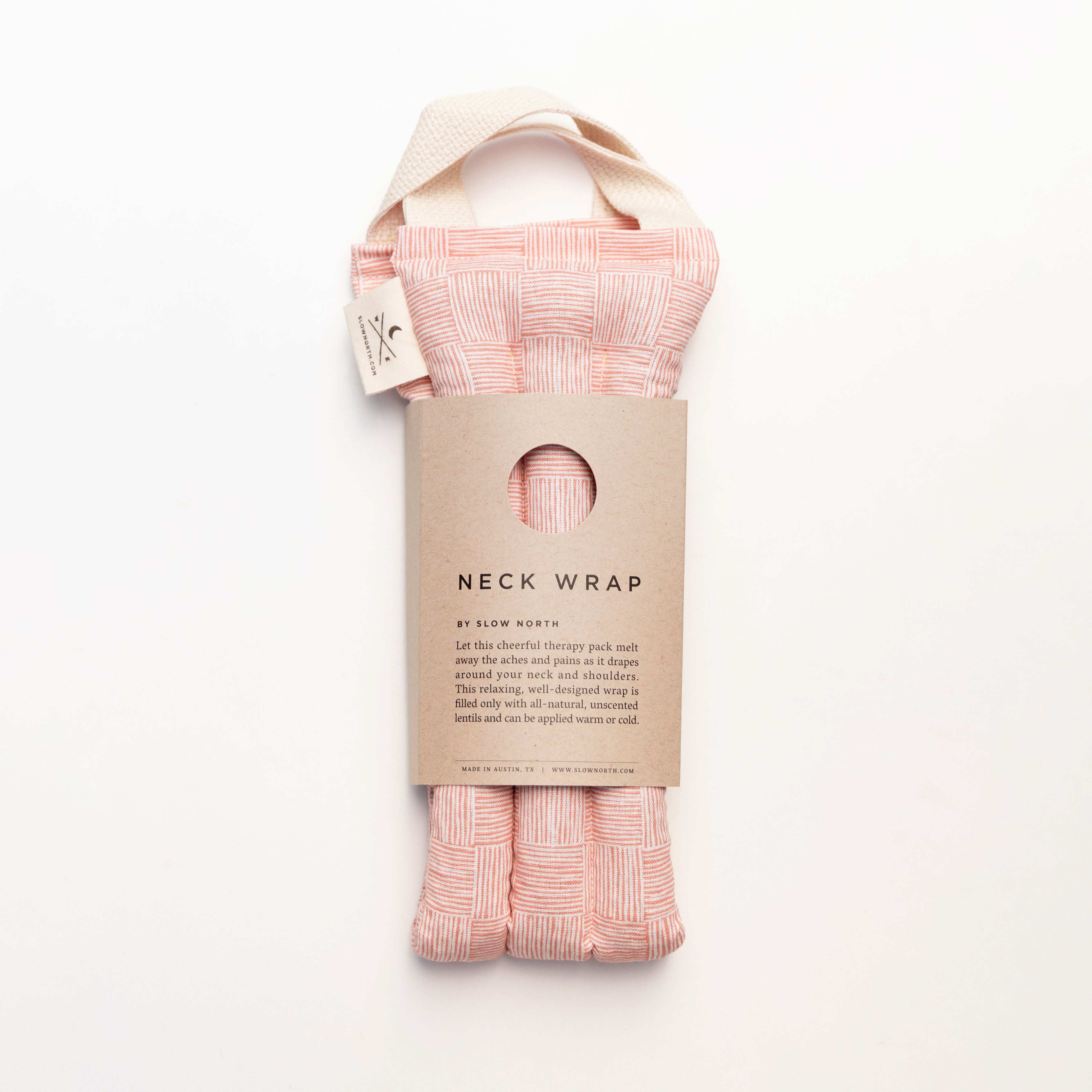 Pink Pampas Neck Wrap