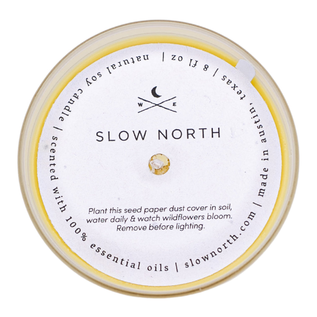 Hello Sunshine Signature Candle (Grapefruit + Geranium + Lime)