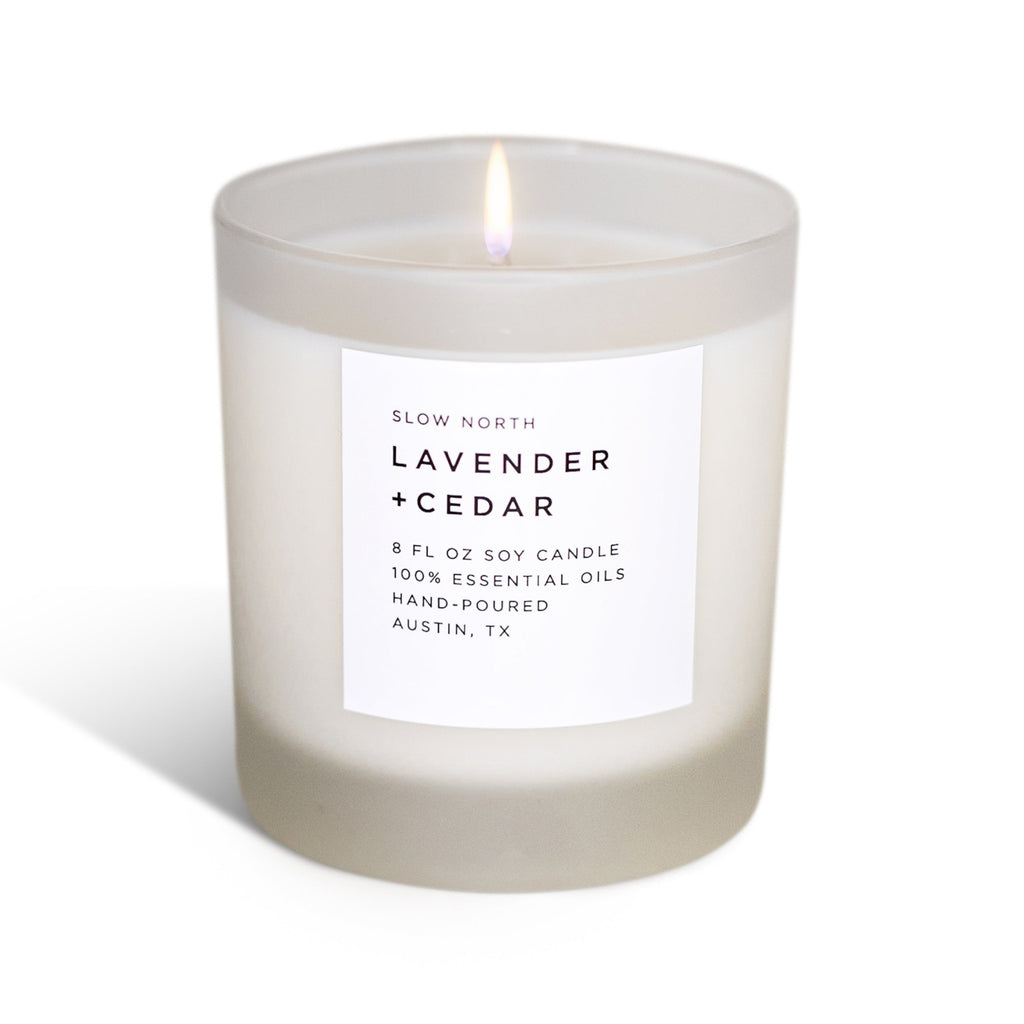 Lavender & Cedar Signature Candle
