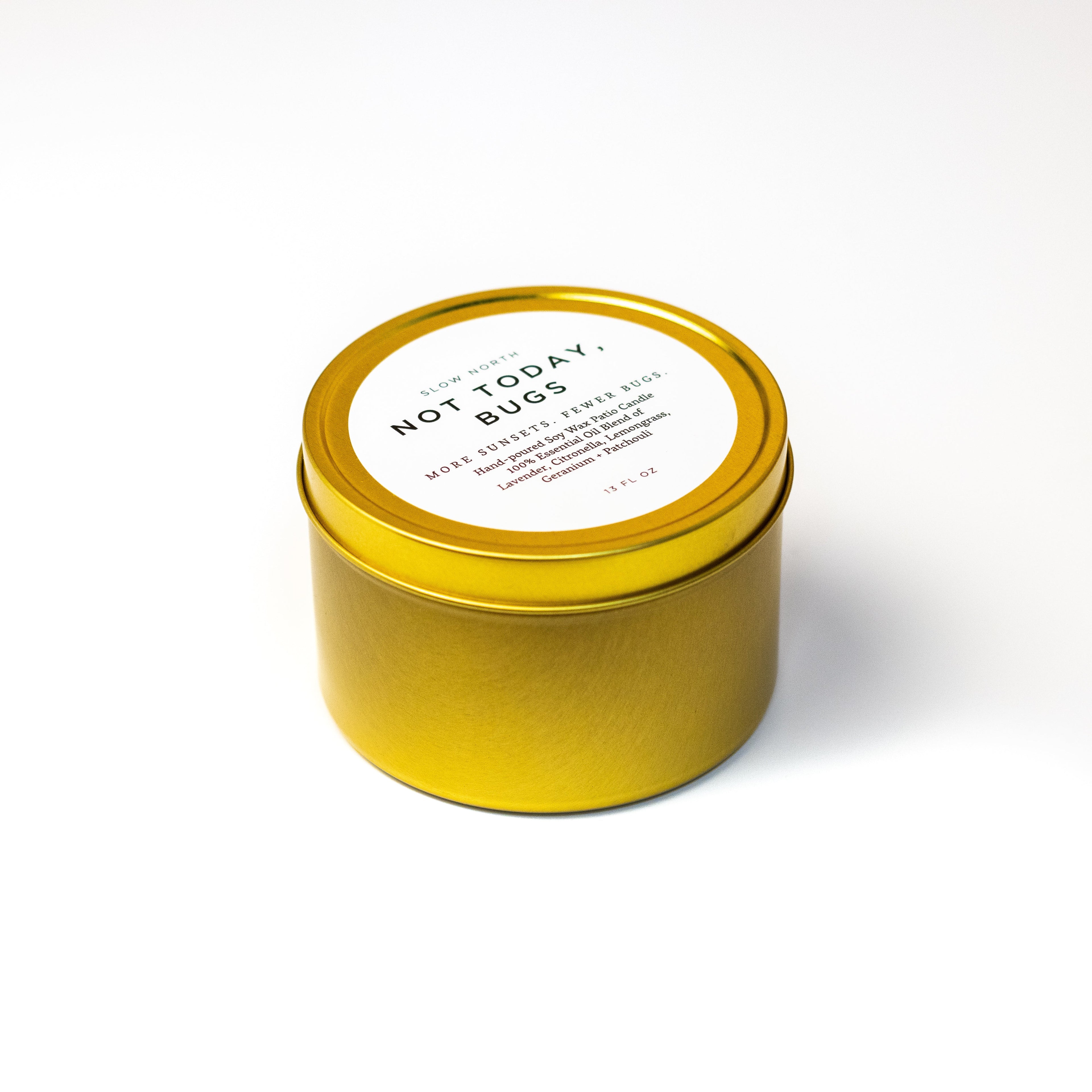 "Not Today, Bugs" Mosquito Candle