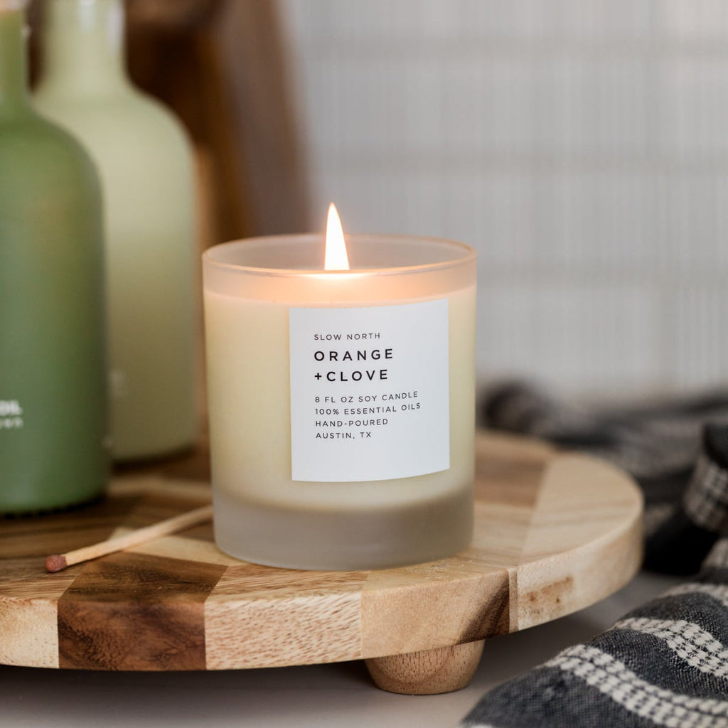 Orange & Clove Signature Soy Candle