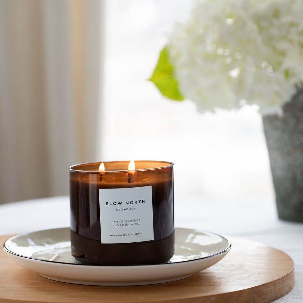 Of The Sea Signature 3-Wick Candle (Eucalyptus, Lavender & Peppermint)