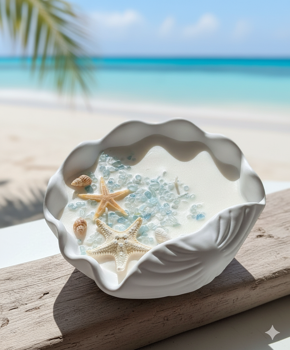 Ocean's Whisper Candle