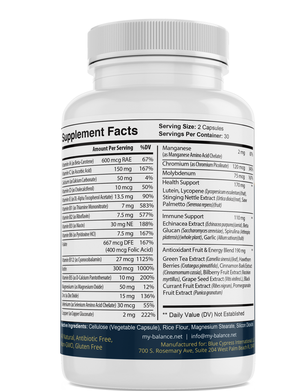 Once Daily Multivitamin